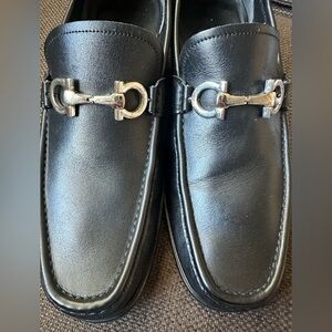 Salvatore Ferragamo, size 7.5, black